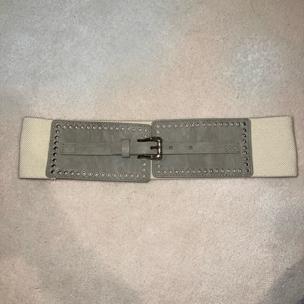 Guess thick elastic fashion belt